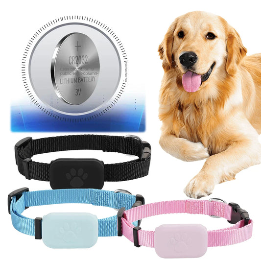 Traqueur GPS pour Chiens et Chats | Collier Réglable & Localisateur Intelligent